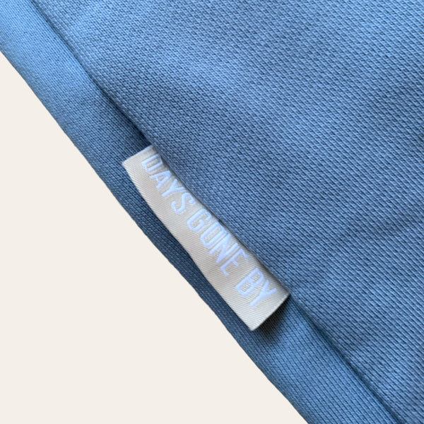 Adjustable Hem Sweatpants - Slate Blue