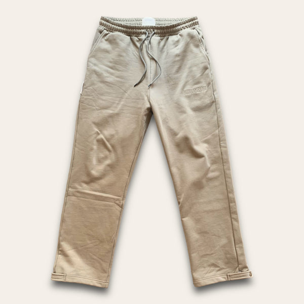 Adjustable Hem Sweatpants - Sand