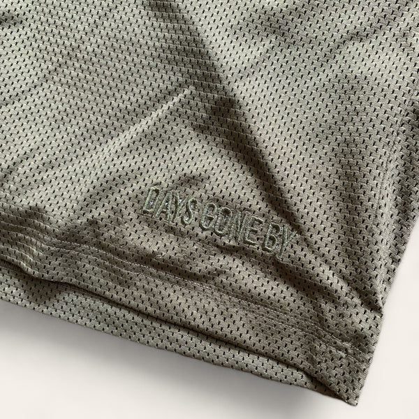 Concealed Pocket Mesh Shorts - Dark Olive