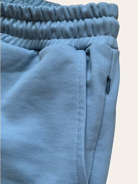 Adjustable Hem Sweatpants - Slate Blue
