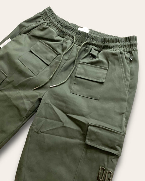 Utility Cargo Pants - Military Green