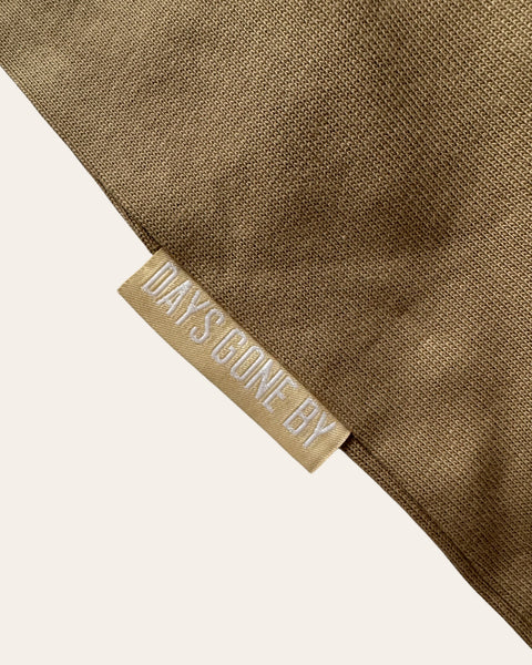 Relaxed Fit SS Polo - Tan
