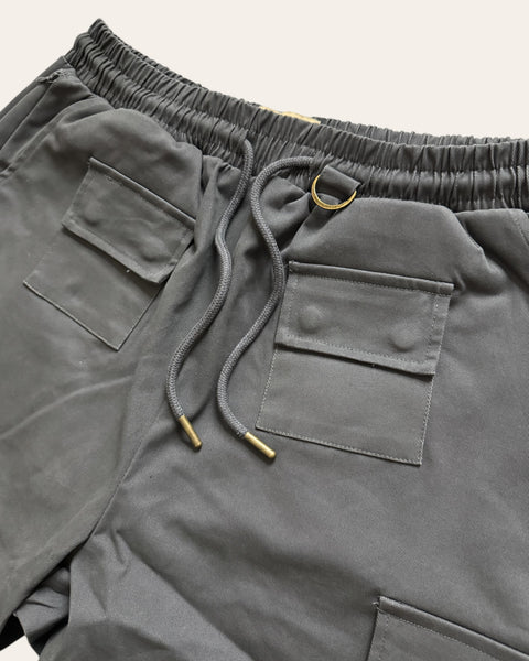 Utility Cargo Pants - Dark Grey