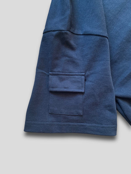 Utility Pocket Tee - Deep Navy