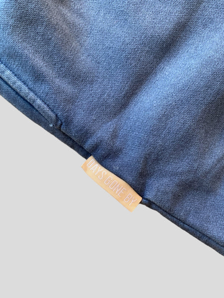 Concealed Pocket French Terry Shorts - Washed Navy
