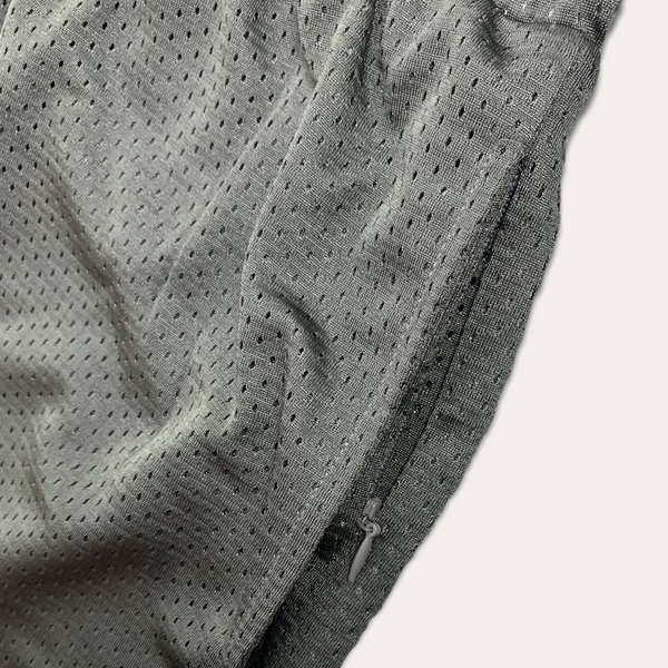 Concealed Pocket Mesh Shorts - Dark Grey