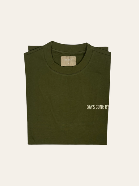 Oversized Tee - Olive Green