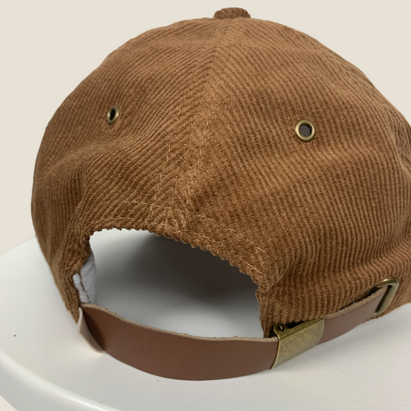 Corduroy Hat - Dark Brown