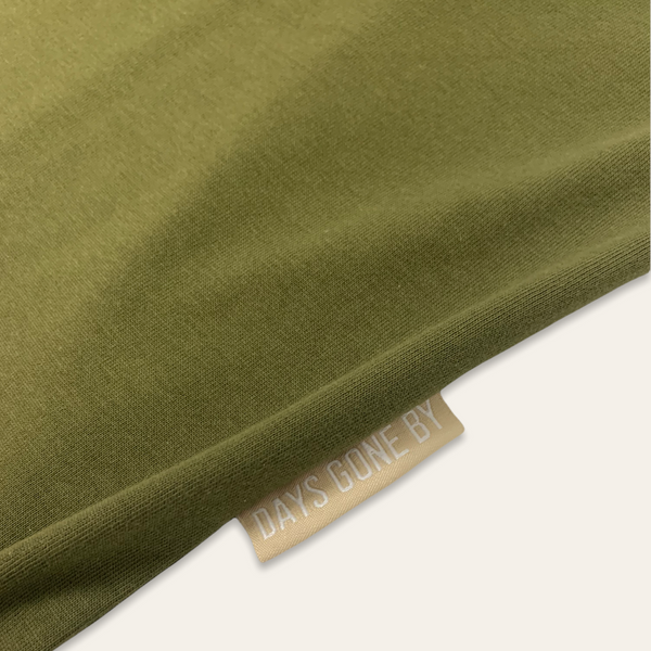Oversized Tee - Olive Green