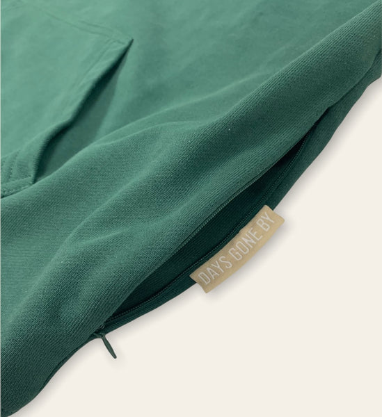 Concealed Pocket Hoodie - Mountain Green