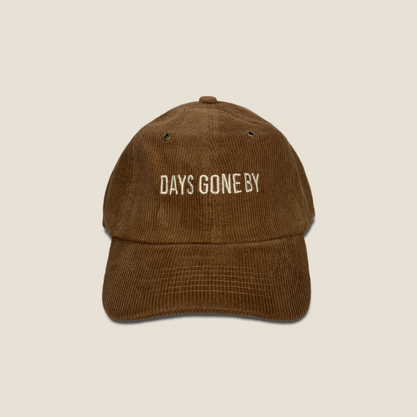 Corduroy Hat - Dark Brown