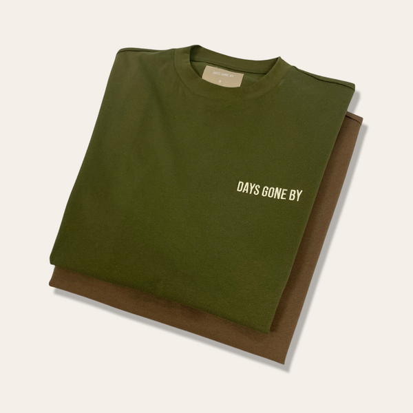 Oversized Tee - Olive Green