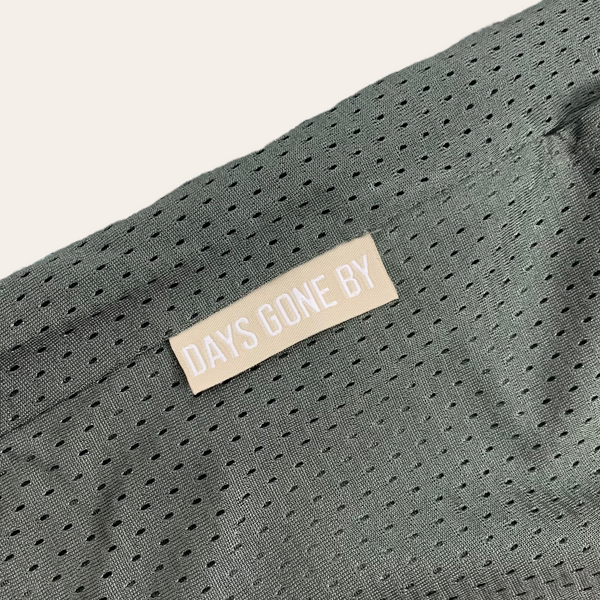 Concealed Pocket Mesh Shorts - Dark Grey
