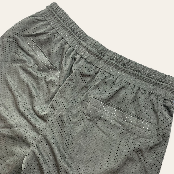 Concealed Pocket Mesh Shorts - Dark Grey