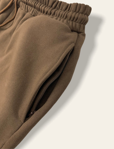 Concealed Pocket Sweatpants - Dark Earth