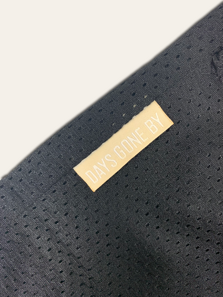 Concealed Pocket Mesh Shorts - Black