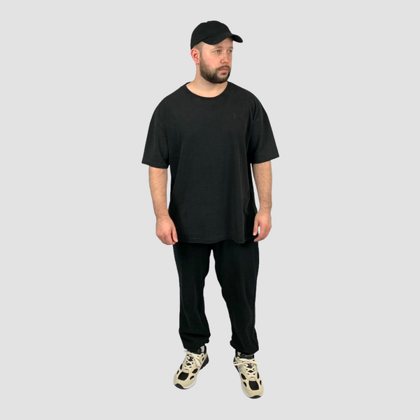 Oversized Tee - Washed Black