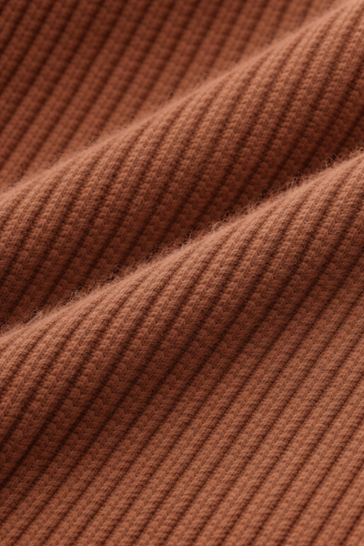 The Layover Knit Hoodie - Rust