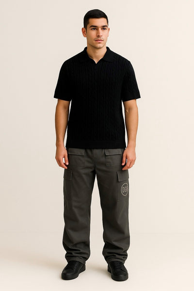 Utility Cargo Pants - Dark Grey