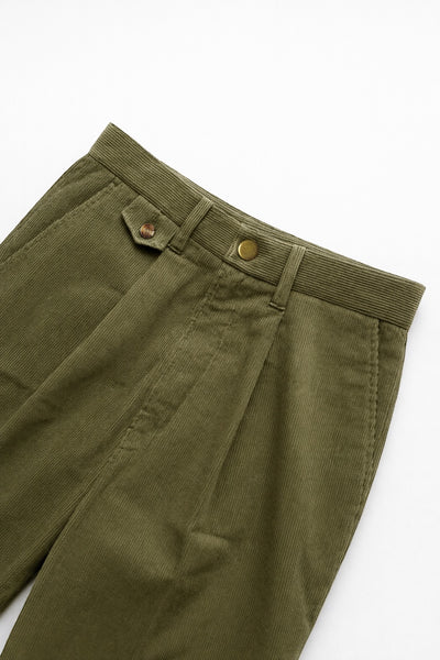 The Long Haul Corduroy Pant - Olive