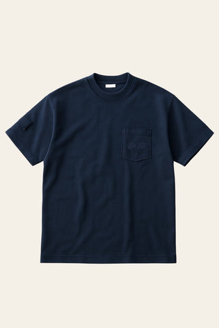 Utility Pocket Tee - Deep Navy