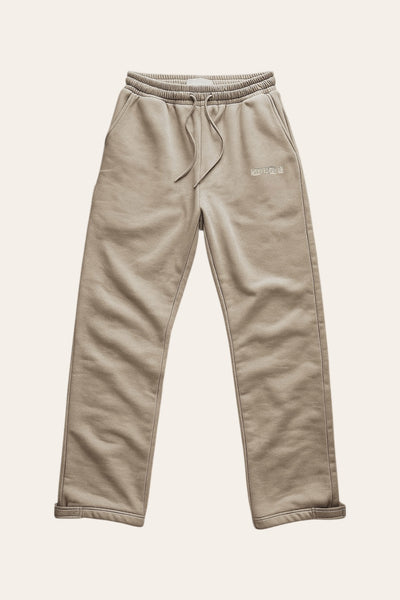 Adjustable Hem Sweatpants - Sand
