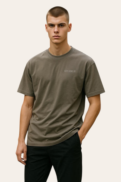 Relaxed Fit T-Shirt - Cloud Grey