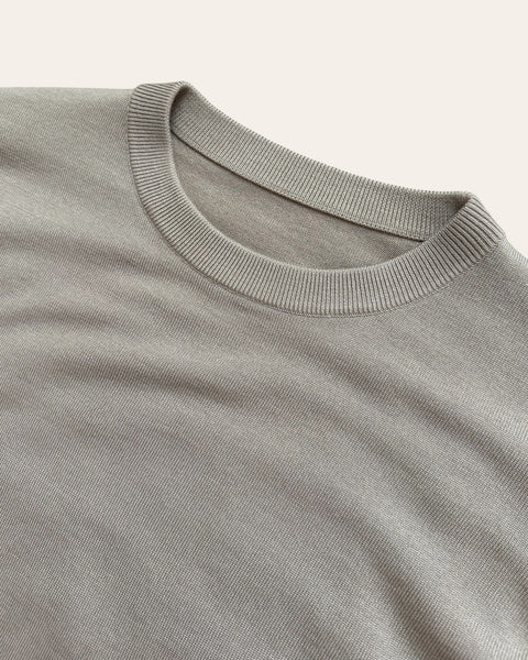 Merino Wool T-Shirt - Beige