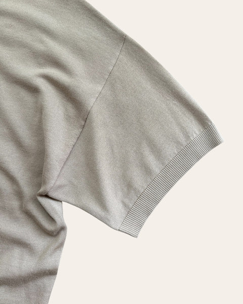Merino Wool T-Shirt - Beige