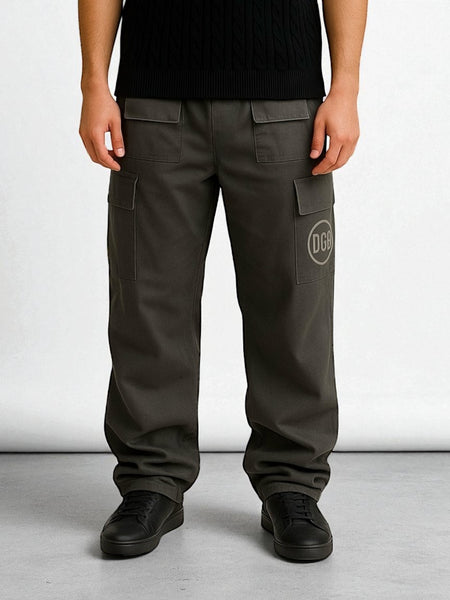 Utility Cargo Pants - Dark Grey
