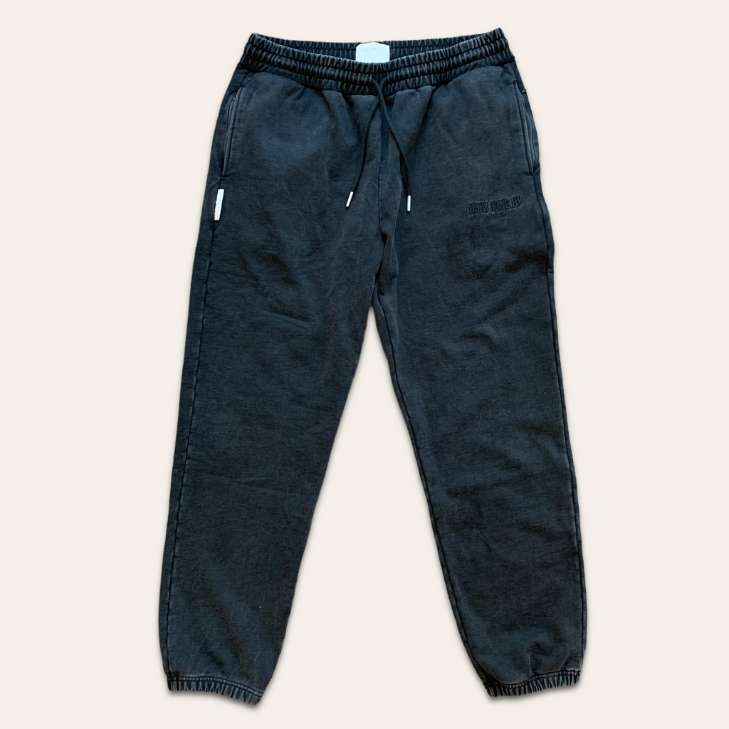 Concealed Pocket Sweatpants - Washed Black – DAYS GONE BY